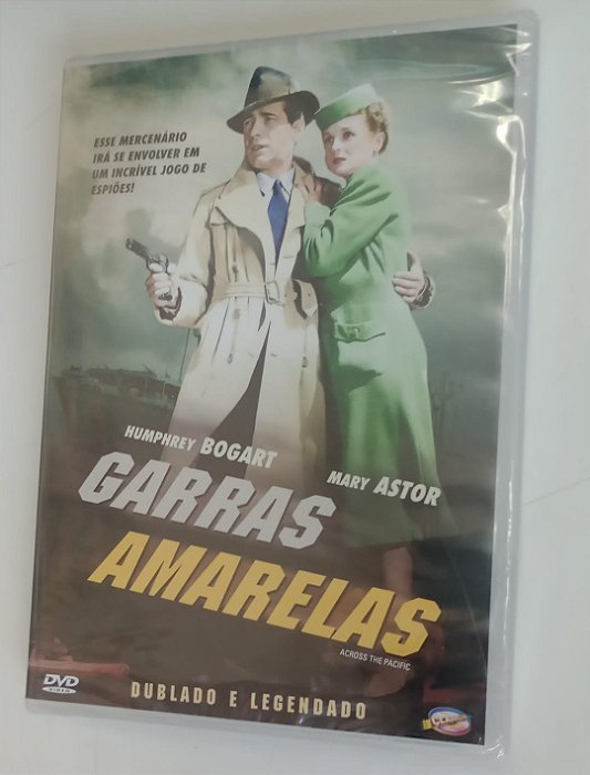 Dvd Garras Amarelas Editora [novo]