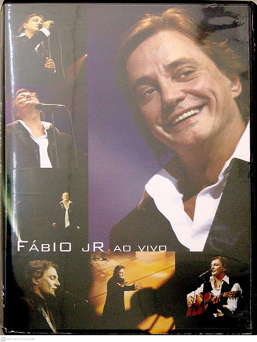 Dvd Fábio Jr. ao Vivo Editora (2003) [usado]