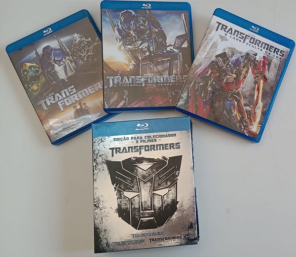 Dvd Box 3 Blu-ray / Transformers Editora (2011) [seminovo]