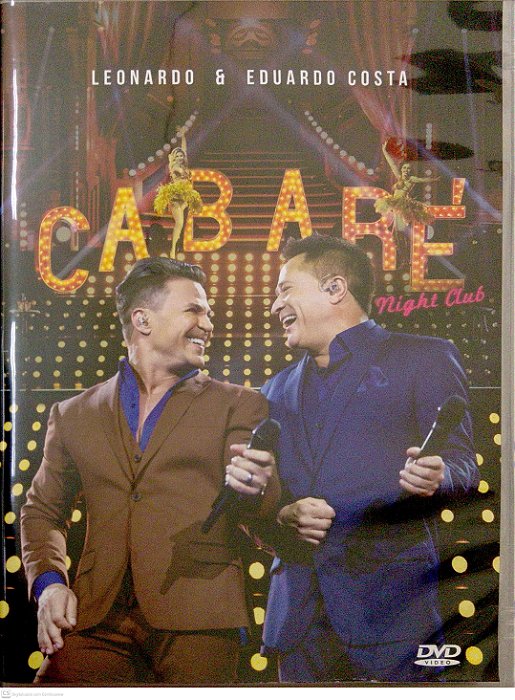 Dvd Leonardo & Eduardo Costa - Cabaré Editora [seminovo]