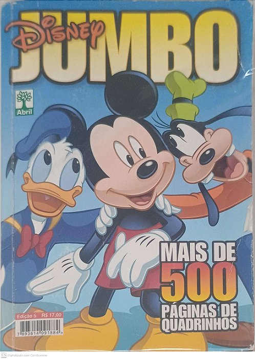 Gibi Disney Jumbo Nº 5 Autor Disney (2013) [seminovo]