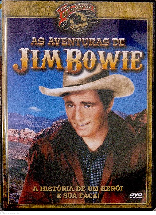Dvd as Aventuras de Jim Bowie Editora [seminovo]