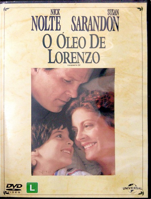 Dvd o Óleo de Lorenzo Editora (2016) [seminovo]