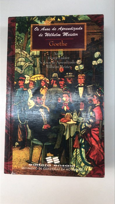 Livro os Anos de Aprendizado de Wilhelm Meister Autor Goethe (1994) [usado]