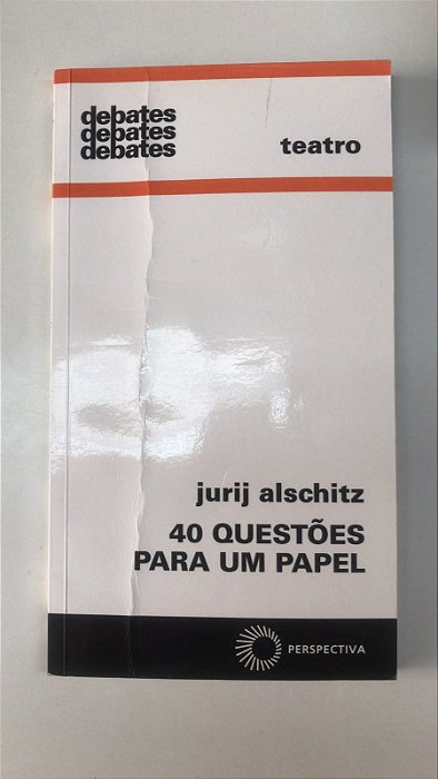 Livro 40 Questões para um Papel Autor Alschitz, Jurij (2017) [usado]