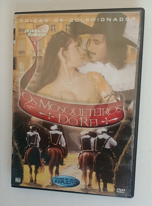 Dvd os Mosqueteiros do Rei Editora [usado]