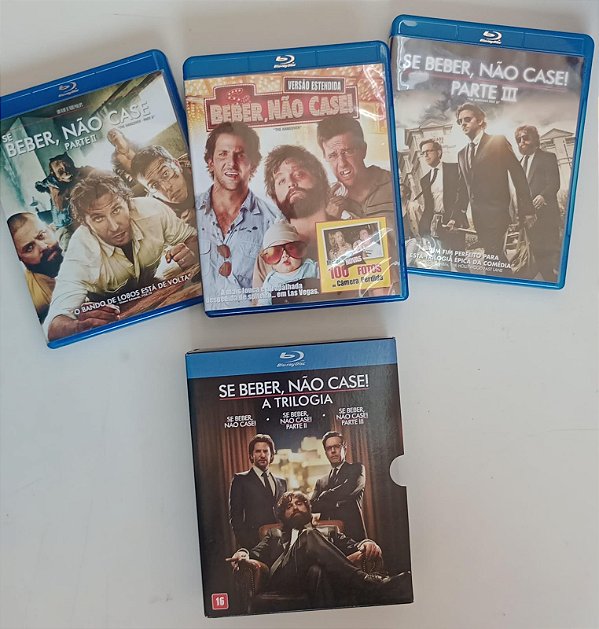 Dvd [blu-ray] Se Beber Não Case - Trilogia Editora (2013) [seminovo]