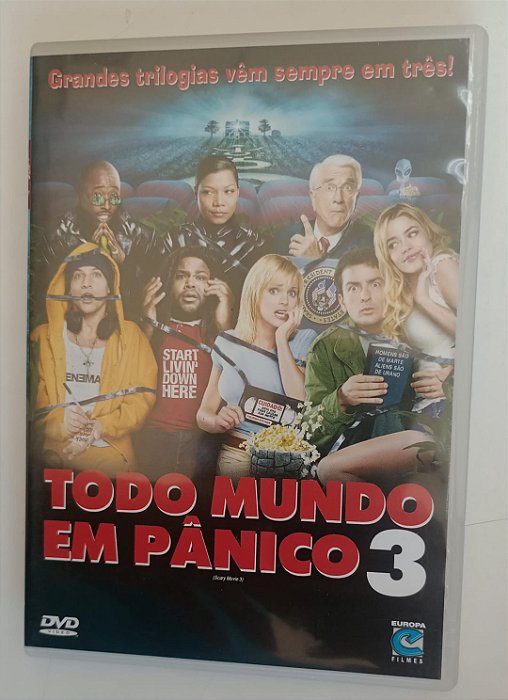 Dvd Todo Mundo em Pânico 3 Editora (2004) [seminovo]