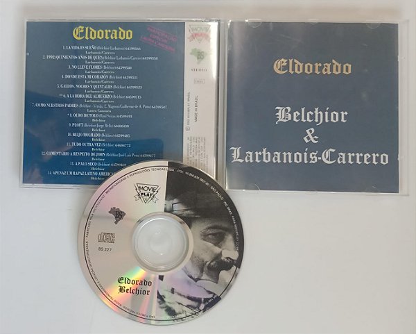 Cd Eldorado Interprete Belchior, Larbanois e Carrero (1992) [usado]