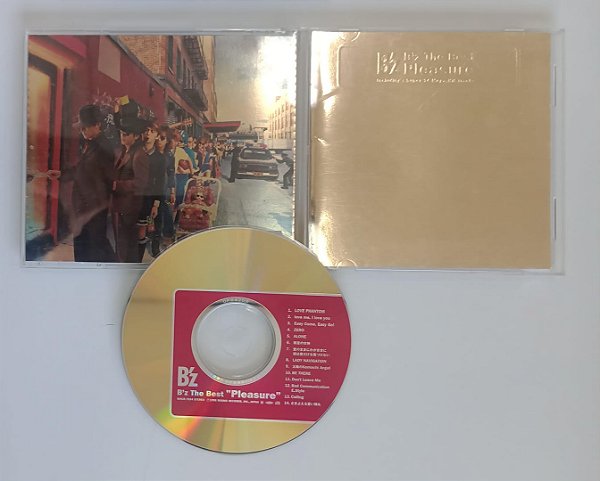 Cd Pleasure / Japones Interprete B''z (1998) [usado]