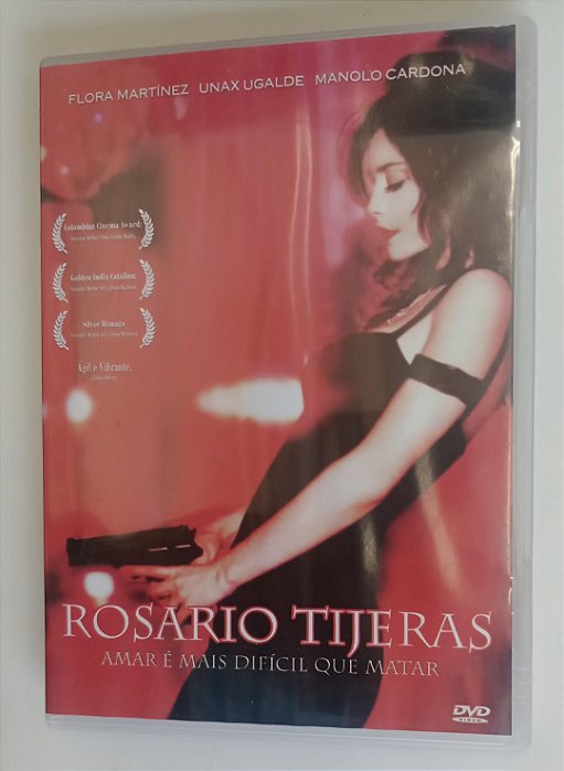Dvd Rosário Tijeras Editora (2008) [seminovo]