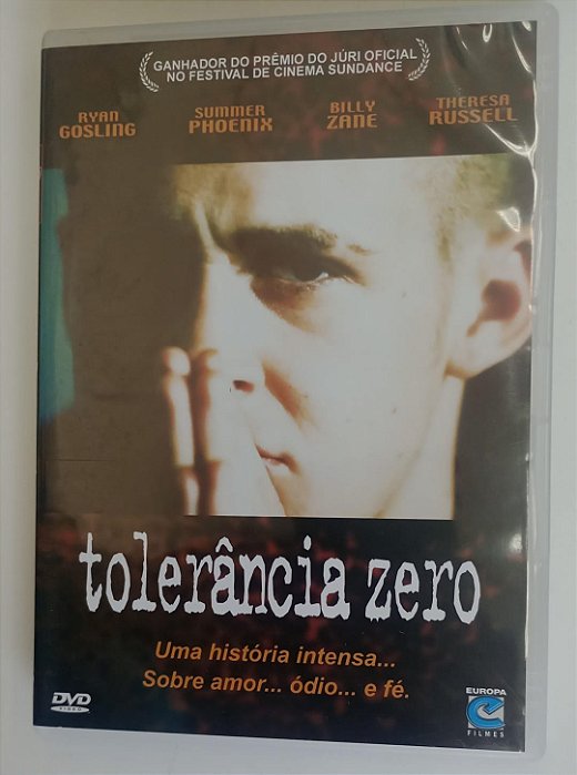 Dvd Tolerância Zero Editora (2003) [seminovo]