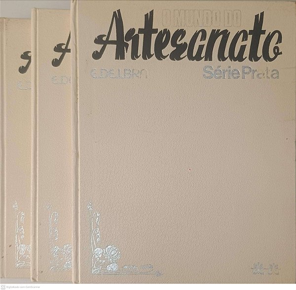 Livro Coleção o Mundo Artesanato - Série Prata: com 3 Volumes Autor Desconhecido (1981) [usado]