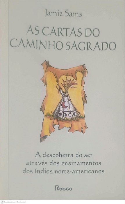 Livro as Cartas do Caminho Sagrado Autor Sams, Jamie (2000) [usado]