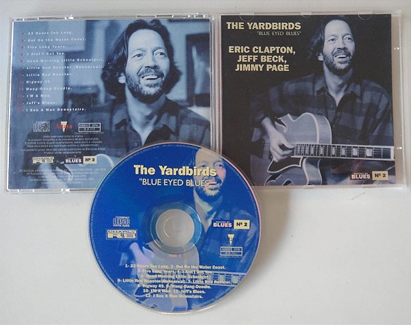 Cd Blue Eyed Blues - Mestres do Blues 2 [importado] Interprete Eric Clapton e Yard Birds (1995) [seminovo]