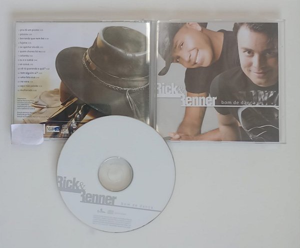 Cd Bom de Dança Interprete Rick e Renner (2006) [usado]