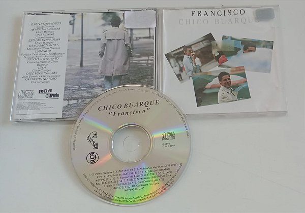 Cd Francisco Interprete Chico Buarque (1996) [usado]