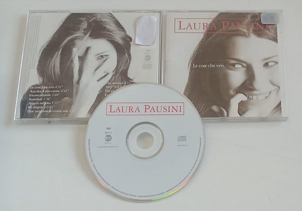 Cd Le Cose Che Vivi / 1996 Interprete Laura Pausini (1996) [usado]