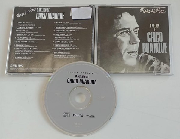 Cd Minha História / o Melhor Interprete Chico Buarque (1997) [usado]