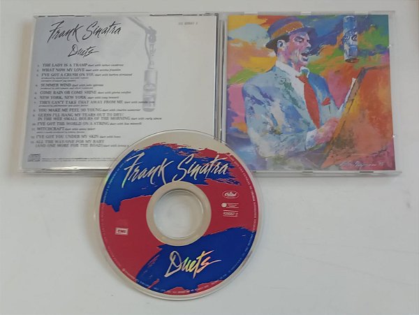 Cd Duets Interprete Frank Sinatra e Vários Artistas (1993) [usado]