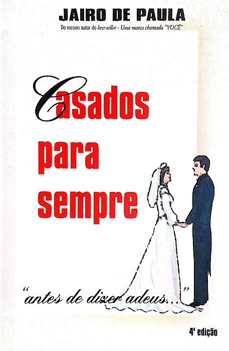 Livro Casados para Sempre Autor Paulo, Jairo de (2004) [usado]