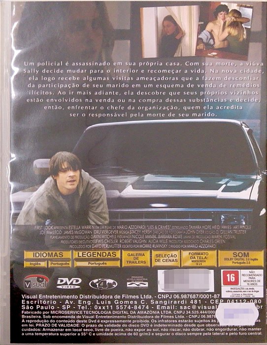 Dvd Crimes & Mentiras Editora [seminovo]