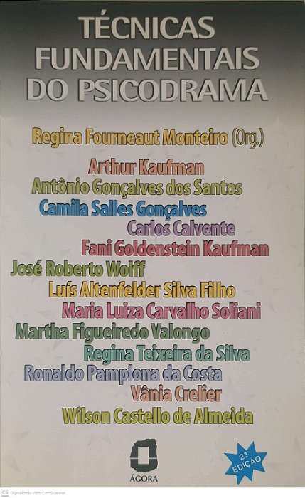 Livro Tecnicas Fundamentais do Psicodrama Autor Monteiro, Regina Forneaut (1998) [usado]