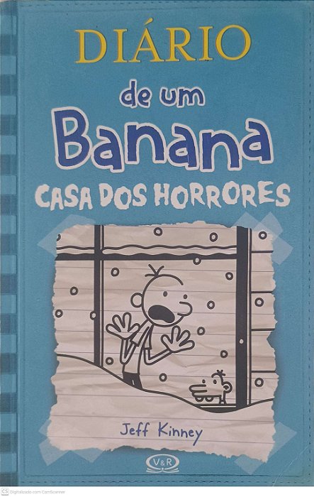 Livro Diário de um Banana : Casa dos Horrores Autor Kinney, Jeff (2013) [usado]