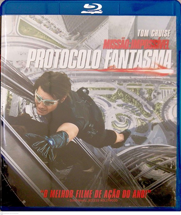 Dvd [blu-ray] Missão: Impossível - Protocolo Fantasma Editora Brad Bird (2011) [seminovo]