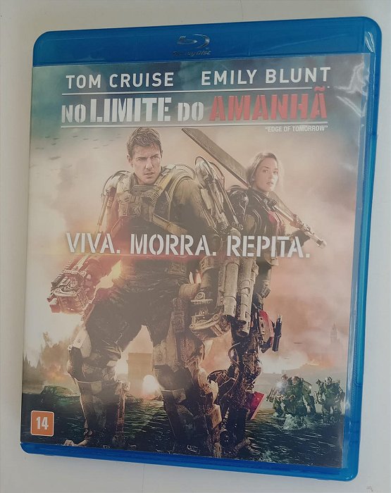 Dvd [blu-ray] no Limite do Amanhã Editora (2014) [seminovo]