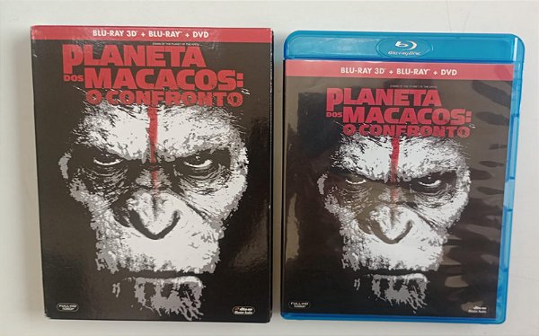 Dvd [blu-ray] Planeta dos Macacos - o Confronto Editora (2014) [seminovo]