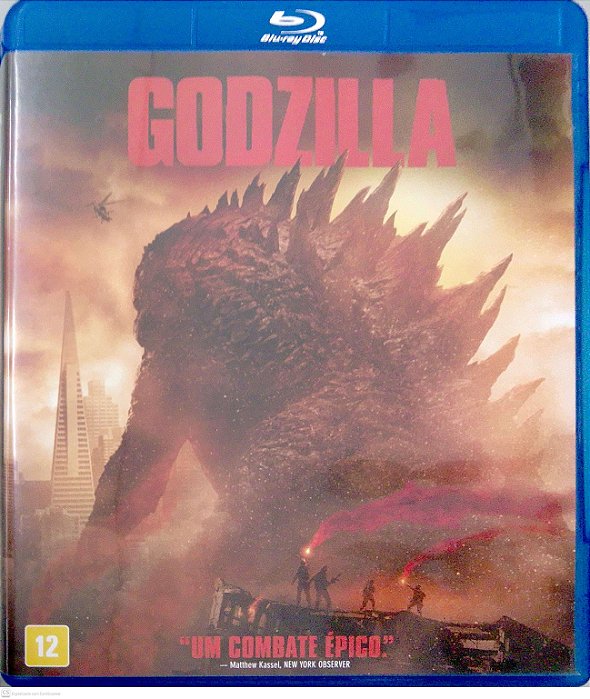 Dvd [blu-ray] Godzilla (2014) Editora (2014) [seminovo]