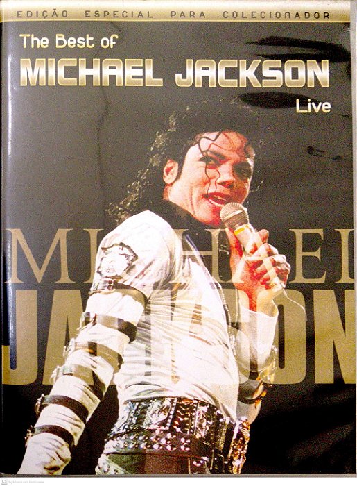 Dvd The Best Of Michael Jackson Live Editora (2009) [usado]