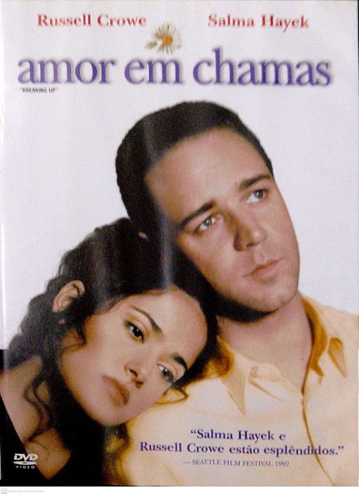 Dvd Amor em Chamas Editora (2003) [usado]