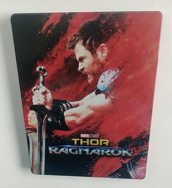 Dvd [blu-ray / Steebook] Thor 3 Ragnarok Editora (2017) [seminovo]