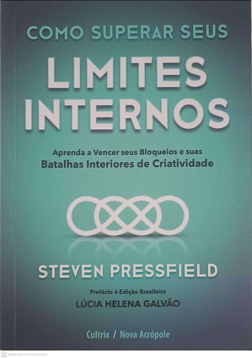 Livro Como Superar seus Limites Internos Autor Pressfield, Steven (2021) [usado]