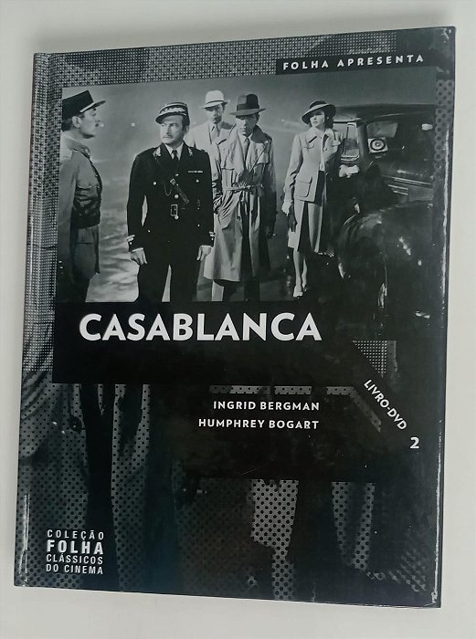 Dvd Casablanca / Coleção Folha de Sp 2 Editora (2009) [usado]