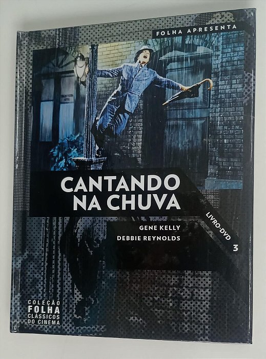 Dvd Cantando na Chuva / Coleção Folha de Sp 3 Editora (2009) [seminovo]