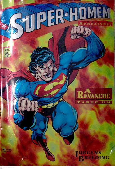 Gibi Super-homem Versus Apocalypse #1 Autor Jurgens Breeding (1995) [seminovo]