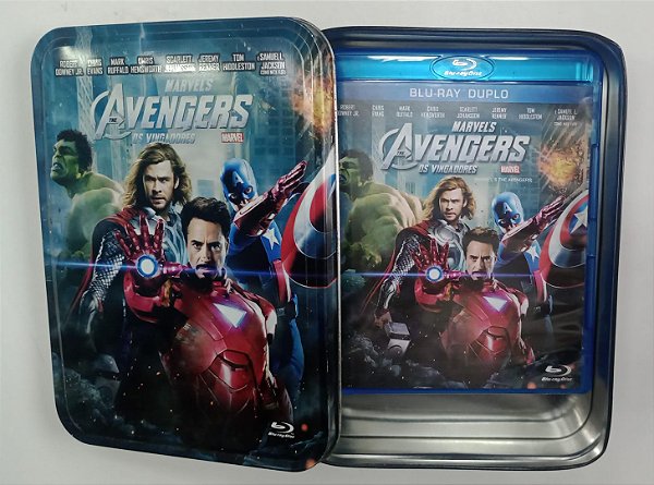 Dvd [blu-ray Metal] Vingadores 1 Editora (2012) [seminovo]