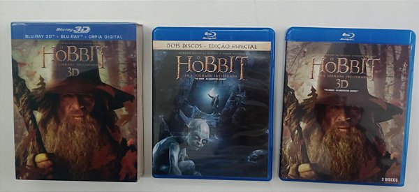 Dvd [blu-ray] Hobbit 1 Jornada Inesperada Editora (2013) [seminovo]