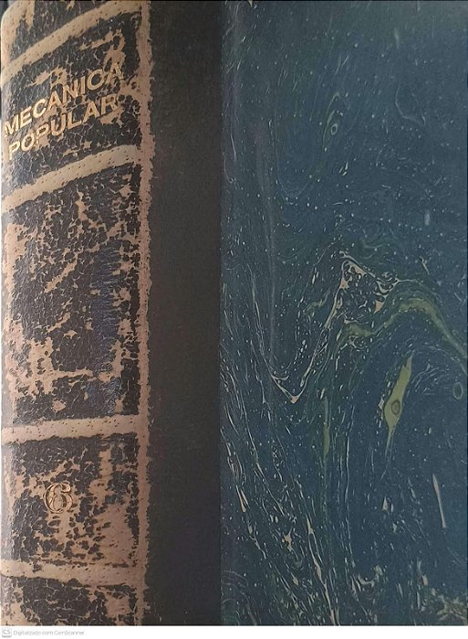 Revista Coleção Revista Mecanica Popular - Vol 6 - Obra Encadernada Autor Desconhecido (1951) [usado]