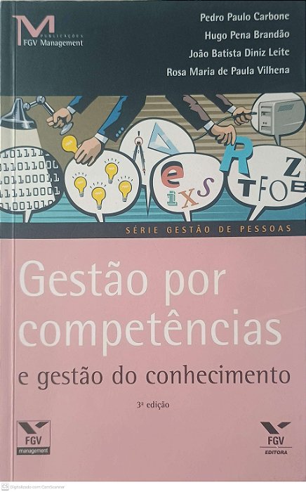 Livro Gestão por Competência e Gestão do Conhecimento Autor Carbone, Pedro Paulo e Outros (2009) [usado]