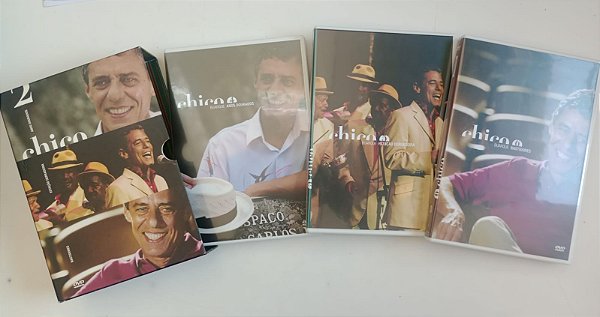 Dvd Chico Buarque 2 / Box 3 Dvds Editora (2005) [seminovo]