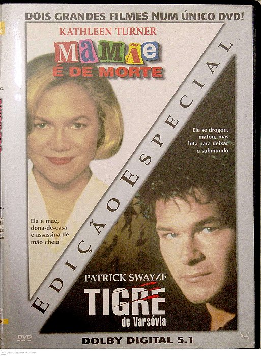 Dvd Mamãe é de Morte / Tigre de V Arsóvia Editora [usado]