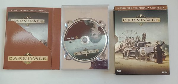 Dvd Carnivale / 1ª Temporada Editora (2005) [seminovo]
