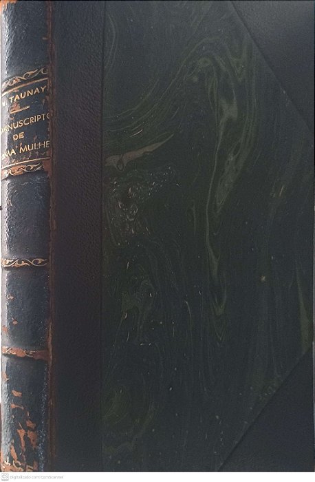 Livro Manuscrito de Uma Mulher Autor Taunay, Visconde de [usado]