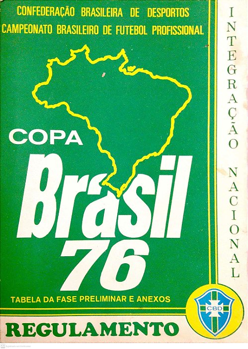 Livro Copa Brasil 76 - Regulamento Autor Diversos [usado]