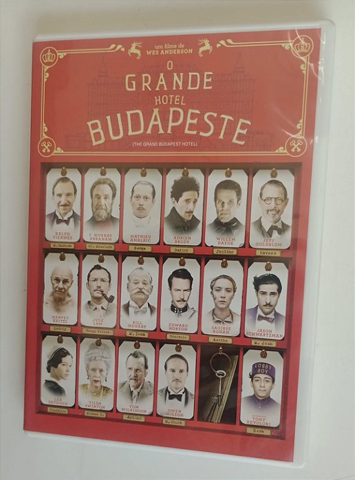 Dvd o Grande Hotel Budapeste Editora (2014) [seminovo]