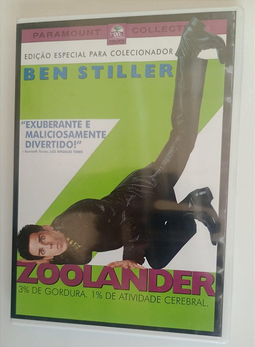 Dvd Zoolander Editora (2002) [seminovo]